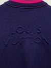 LOUIS VUITTON パープルブロックモノグラムニットボマージャケット 124379039 [P]