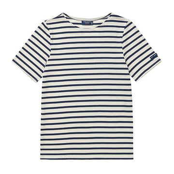 SAINT JAMES ECRU MARINE Unisex T-Shirt 9863 39483104