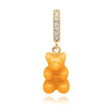 Crystal Haze Jewelry Nostalgia Bear - NYC Taxi Yellow Pave Connector 59655663