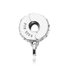 PANDORA Allzeit Pave Clip Silber Charms 791151C01 40693748 [P]
