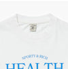 SPORTY & RICH Unisex Short Sleeve T-Shirt TS855WH 55716631 [P]