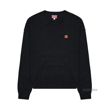 Kenzo Women's Boucle Flower Logo Knit FD52PU3813LB 99J 73227184
