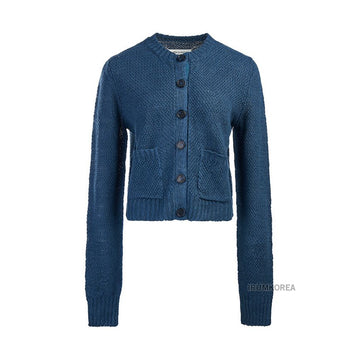 Maison Margiela Women's Stitch Logo Cardigan S51HP0004 S18200 509 73538731