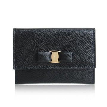 SALVATORE FERRAGAMO Bara Ribbon Kartenetui stamp: 22 D155 0683522 30114277 [P]