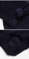SPORTY & RICH HO741NA NAVY/WHITE Damen Hoodie 46489873 [P]