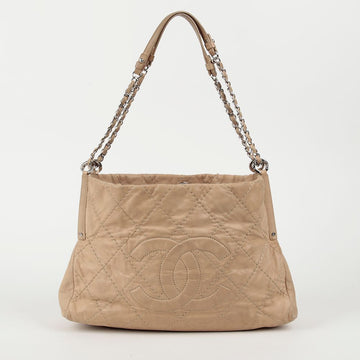 CHANEL CC Logo Ketten Schultertasche 123900981