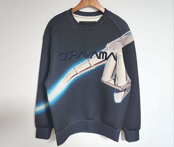 Juun.j 46 X Sorayama Finger Neoprene Men’s Sweatshirt JC6941P16R 124442338
