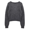 GANNI Leichte Mohair-Krawatten-Schnürung Damen Cardigan 124442519 [P]