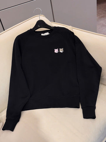 MAISON KITSUNE JM00330KM0001 P199 Schwarz Sweatshirt 124442592