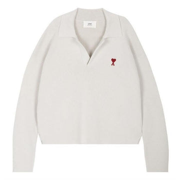 AMI Polo-Kragen T-Shirt Unisex UPL346 KN0042 193 114741859