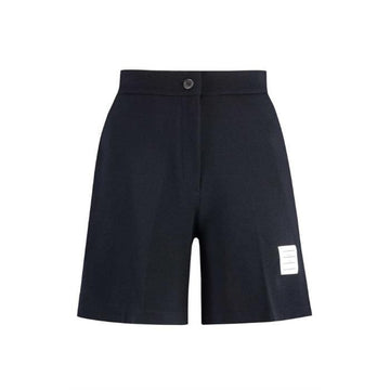 THOM BROWNE ハイ ウェイスト ウール ショーツ パンツ FJQ110A 86797629