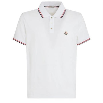 MONCLER T-Shirt mit Logo-Patch und Streifendetails 77916831