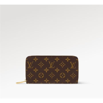 Louis Vuitton Monogram Zippy Wallet Brown M42616 76816129