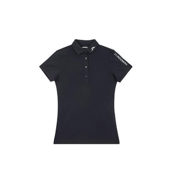 J LINDEBERG 女性ツアーゴルフポロ半袖Tシャツ GWJT06332 76545432