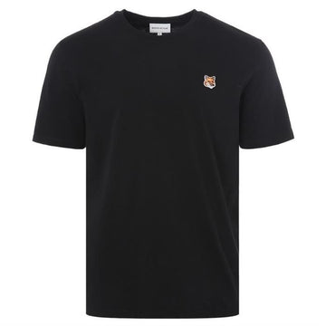 MAISON KITSUNE フォックスヘッド パッチ 半袖 Tシャツ LM00104KJ0008 75690263