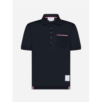 Thom Browne Trimming Short Sleeve Polo MJP022A 73320491