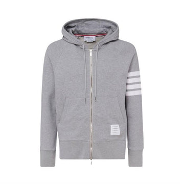Thom Browne Loopback Jersey Knit Hooded Zip-Up MJT022H 72873942