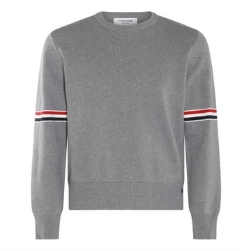 THOM BROWNE Milano Stitch Strickpullover mit Arm-Banding MKA326A 72862506