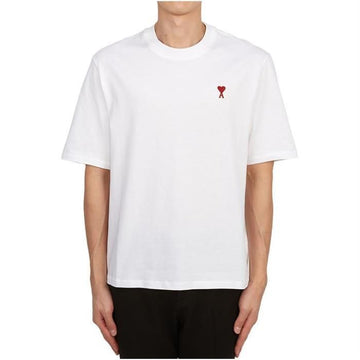AMI Oversized T-Shirt White BFUTS005 72509514