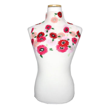 ME ISSEY MIYAKE イセイ ミヤケ me ワッフルプリーツ フローラルプリント トップス フリーサイズ 124484104