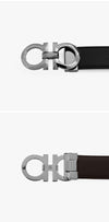 Salvatore Ferragamo Gancini Reversible Belt 67A161 725421 145239870 [P]