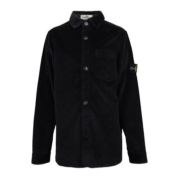 STONE ISLAND Kinder Logo Patch Cord-Shirt V0029 124520369