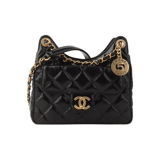 CHANEL AS4323 ペイデント ポケット チェーン ホーボーバッグ スモール 34281Y 124525888