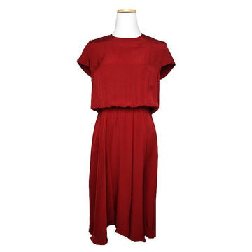 ISABEL MARANT Étoile Burgunder Wickelkleid 55 124547778