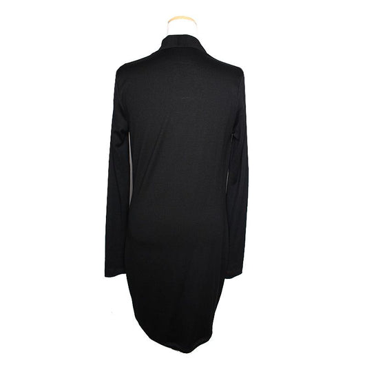 HELMUT LANG Schwarzes Drapiertes Kleid 44, 55 124548338