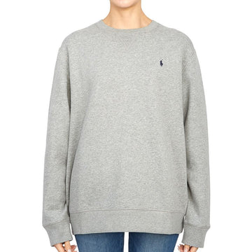 POLO RALPH LAUREN キッズフリーススウェットシャツ GREY HTR (成人着用可) 323772102003 38360866
