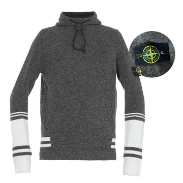 Stone Island Hooded Knit with Stone Badge Patch 7115547B2 V0067 159175646 [P]