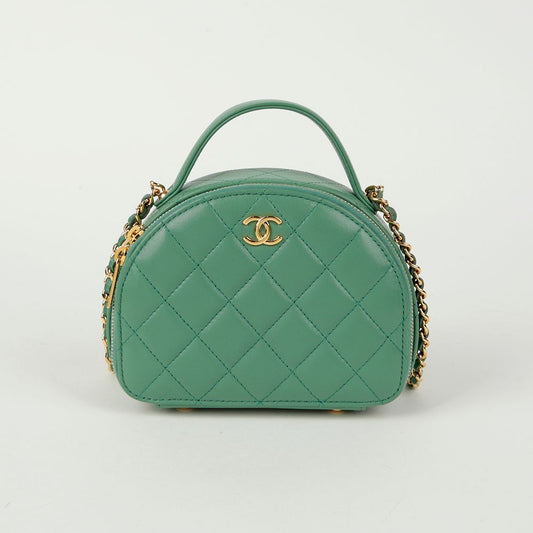 CHANEL AP3087 ハーフムーンヴェニティトートクロスバッグ 124443498