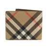 BURBERRY Check Slim Bifold Wallet 124590196 [P]