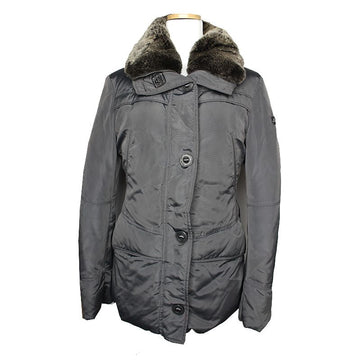 PEUTEREY グレー レックス トリム グースダウン パディング ジャケット 55, 66 124590937