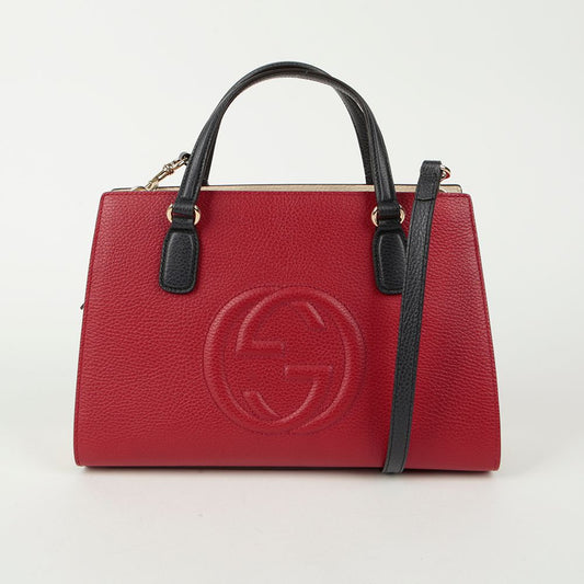 GUCCI ソーホー トップハンドル トート ショルダーバッグ 431571 124498024