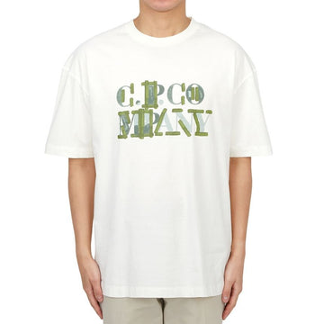 CP COMPANY Männer Kurzarm-T-Shirt 18CMTS145A 006586W 103 124600615