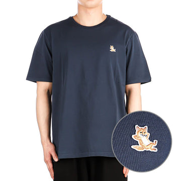 MAISON KITSUNE 24FW (LM00110KJ0008 INK BLUE) メンズ チラックス 半袖 Tシャツ 124606670