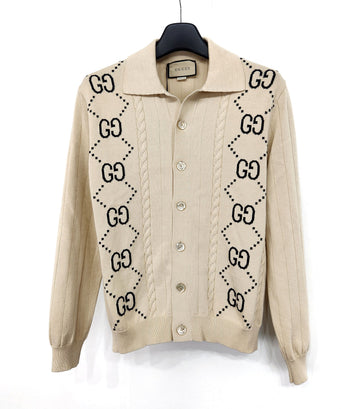 Gucci Cotton Knit Cardigan 12345 124680677