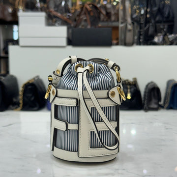 FENDI Nano Step Out Crossbody Tasche Weiß 7AS189 124771751