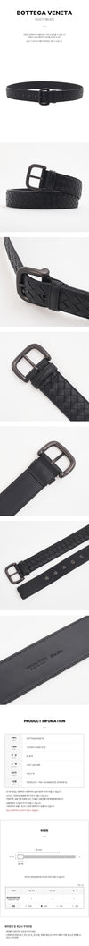 Bottega Veneta Men's Intrecciato Belt 157638295 [P]