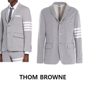 THOM BROWNE Schräg Baumwollblazer MJU426A 00535 055 45118693