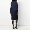 THOM BROWNE ダイアゴナルバングルワンピース ネイビーファブリック 00535 415 124936091 [P]