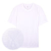 AMI Tone-on-tone Heart Embroidery Short Sleeve T-shirt 724 100 101055485 [P]