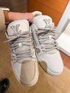 LOUIS VUITTON LVトレーナースニーカー グレー 1ADEWL 124331842 [P]