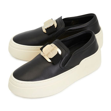 SALVATORE FERRAGAMO バーラウィメンズスリップCRISTAL NERO 0774815 101490389