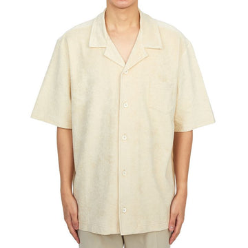 HOWLIN Kurzarmhemd COCKTAIL IN TOWEL SANDSHELL 100917892