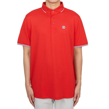 GFORE Men's Polo Short Sleeve Golf Shirt GMP000017 LAVA 100820185