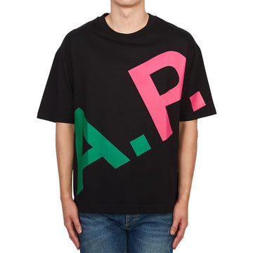 APC Lysandre Short Sleeve T-Shirt COFBT M26341 LZB NOIR 99008433