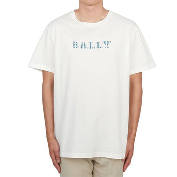 BALLY Herren T-Shirt M5BAC09F 101 96101289