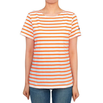 SAINT JAMES Etril Damen T-Shirt kurzärmelig NEIGE ORA FLUO 8414 95455178